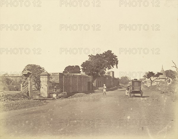 Subzeemunder Picquet; Felice Beato, 1832 - 1909, Delhi, India; 1858; Albumen silver print