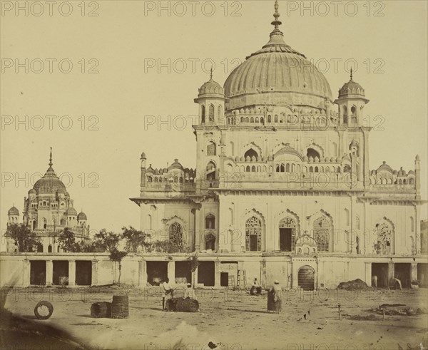 Small Mosque in the Kaiserbagh; Felice Beato, 1832 - 1909, Lucknow, Uttar Pradesh, India; March 1858
