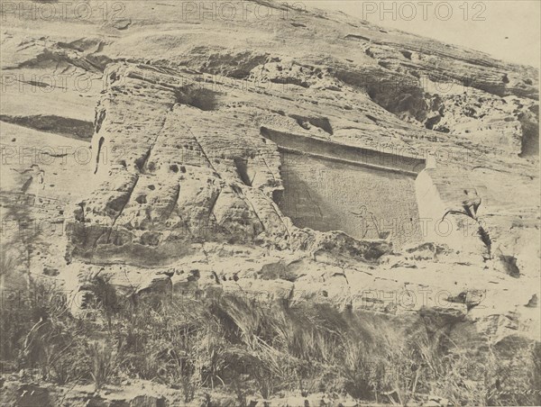 Ibsamboul, Stèle à Droite du Temple d'Hathor; John Beasly Greene, American, born France, 1832 - 1856, negative: Egypt; 1854