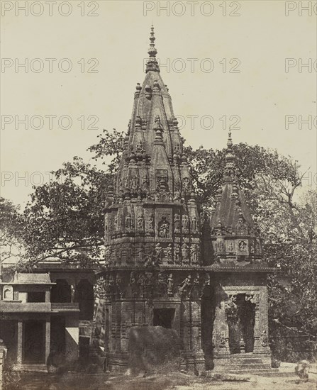 Mirzapour, Temple hindou moderne; Baron Alexis de La Grange, French, 1825 - 1917, France; negative 1849 - 1851; print 1851