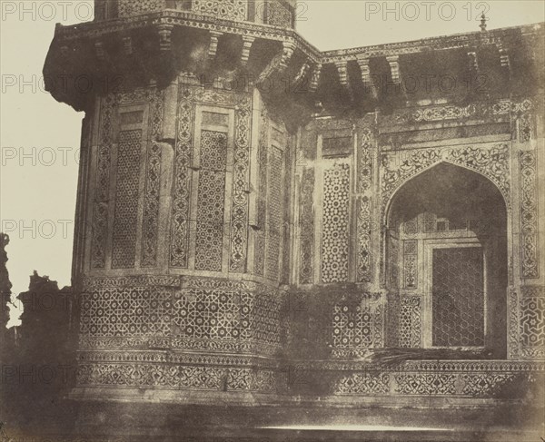 Agra, Détails du Tombeau précédent; Baron Alexis de La Grange, French, 1825 - 1917, France; negative 1849 - 1851; print 1851