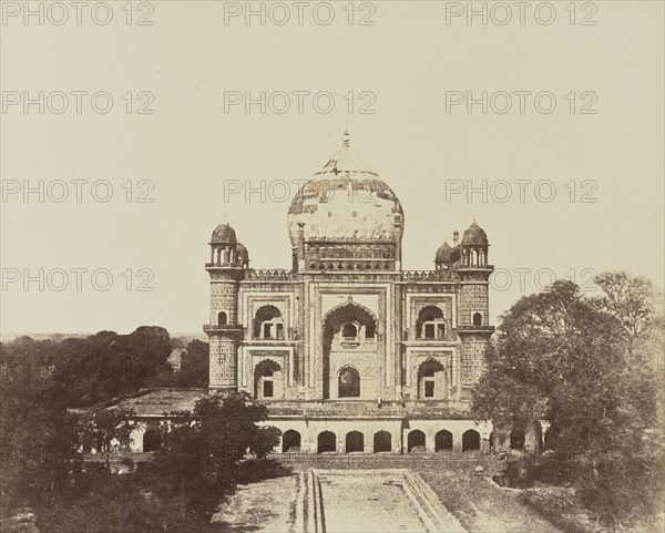 Tombeau dans la plaine de Dehli sic; Baron Alexis de La Grange, French, 1825 - 1917, France; negative 1849 - 1851; print 1851