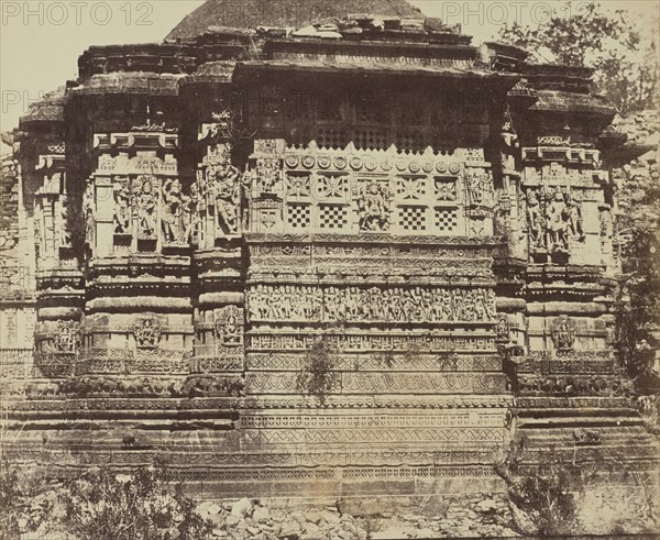 Tchittour, Temple hindou ancien; Baron Alexis de La Grange, French, 1825 - 1917, France; negative 1849 - 1851; print 1851