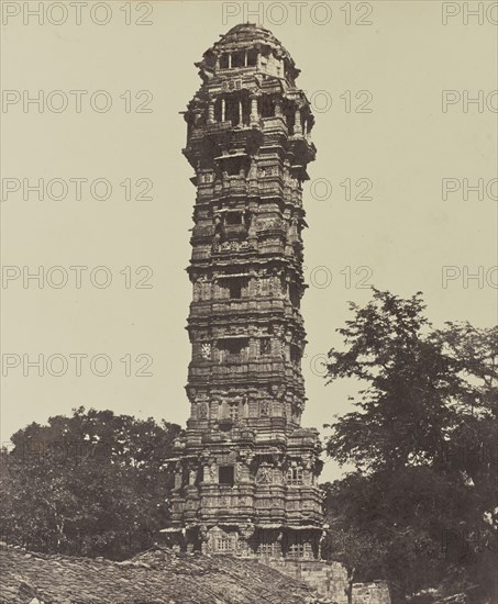 Tchittour, Temple hindou ancien; Baron Alexis de La Grange, French, 1825 - 1917, France; negative 1849 - 1851; print 1851