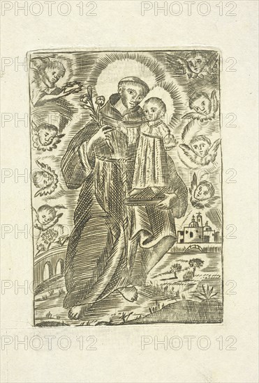 St. Anthony Abbot, Collection of Mexican religious engravings