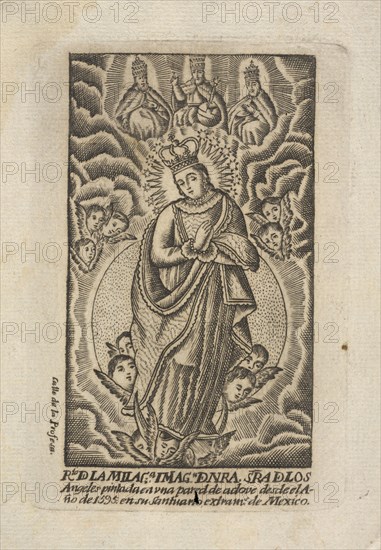 Nuestra Señora de los Angeles, Collection of Mexican religious engravings