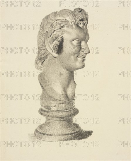 Head of a laughing faun, Society of Dilettanti drawings, prints, and letters, 1806-1880, Pencil on paper, between 1809 and 1935
