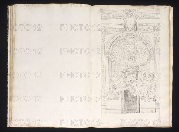 Recueil de morceaux d'architecture et de divers fragmens de monumens antiques fait en Italie par Marie Joseph Peyre architecte