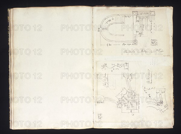 Recueil de morceaux d'architecture et de divers fragmens de monumens antiques fait en Italie par Marie Joseph Peyre architecte