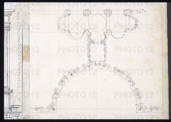 Recueil de morceaux d'architecture et de divers fragmens de monumens antiques fait en Italie par Marie Joseph Peyre architecte