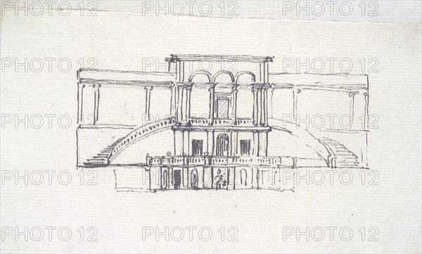 Recueil de morceaux d'architecture et de divers fragmens de monumens antiques fait en Italie par Marie Joseph Peyre architecte