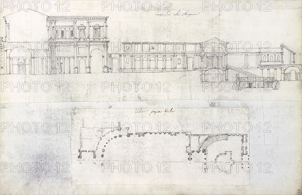 Recueil de morceaux d'architecture et de divers fragmens de monumens antiques fait en Italie par Marie Joseph Peyre architecte