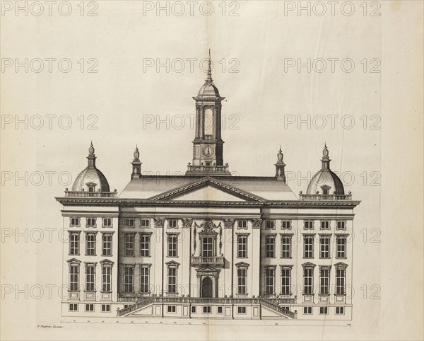 Design for a large home, Afbeeldsels der voornaamste gebouwen uit alle die Philips Vingboons geordineert heeft, Vingboons