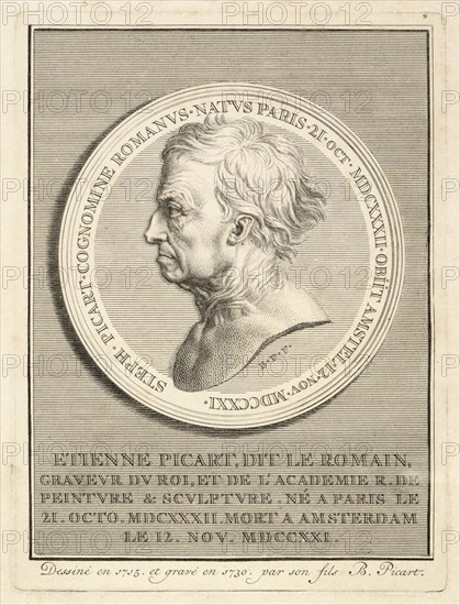 Etienne Picart, dit Le Romain, Images des héros et des grands hommes de l'antiquité, dessinées sur des médailles, des pierres