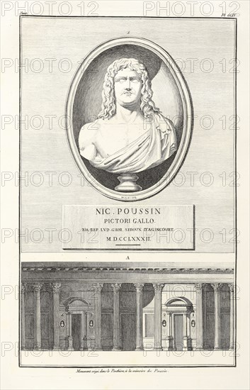 Nic. Poussin pictori Gallo Ioa. Bap. Lvd. Gior. Seroux d'Agincourt M.D.CC.XXXII, Histoire de l'art par les monumens