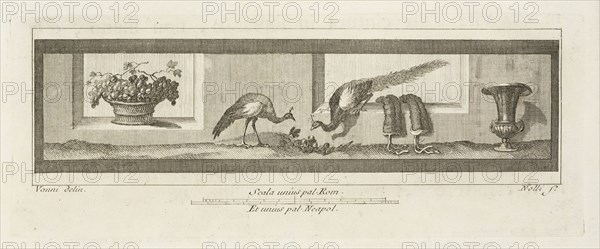 Tavola XIX, Delle antichità di Ercolano, Baiardi, Ottavio Antonio, 1694-1764, Engraving, 1757-1792, Plate 19