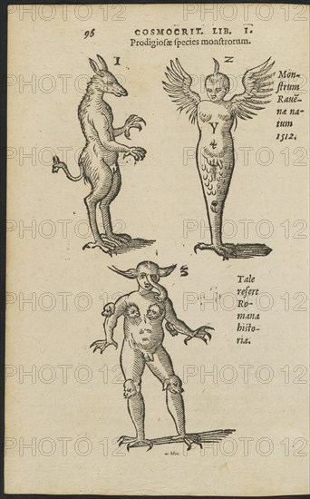 Amazing Monsters, De naturae diuinis characterismis, seu, Raris and admirandis spectaculis, causis, indiciis, proprietatibus