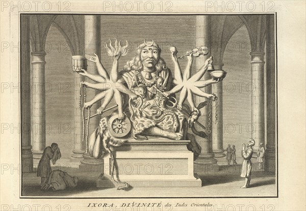 Deity of East India, Ixora, Deity of East India, Ceremonies et coutumes religieuses de tous les peuples du monde, Picart