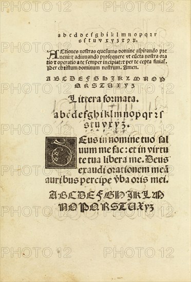 La operina di Ludouico Vicentino, da imparare di scriuere littera cancellarescha. Arrighi, Ludovico degli, Woodblock, 1522-1523