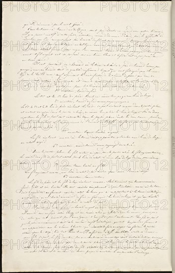 French textile manuscript, ca. 1820, This manuscript, an instruction manual for a school associated with a manufactory