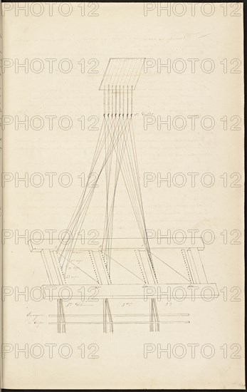 French textile manuscript, ca. 1820, ca. 1820, an instruction manual for a school associated with a manufactory