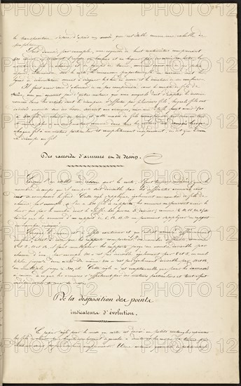 French textile manuscript, ca. 1820, ca. 1820, an instruction manual for a school associated with a manufactory