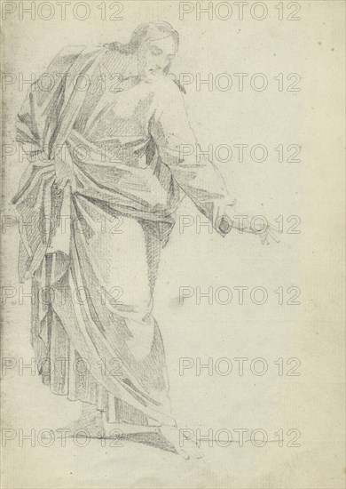 Roman sketchbook, Gauffier, Louis, 1761-1801, pencil, pen and black and brown ink, grey and brown wash, and black and white