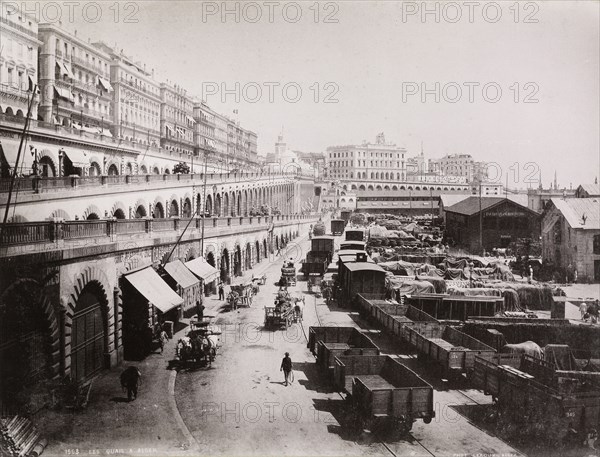 Views of Algeria, Le Roux, A., albumen, ca. 1880, views of urban and provincial Algerian sites including: Algiers, Bône