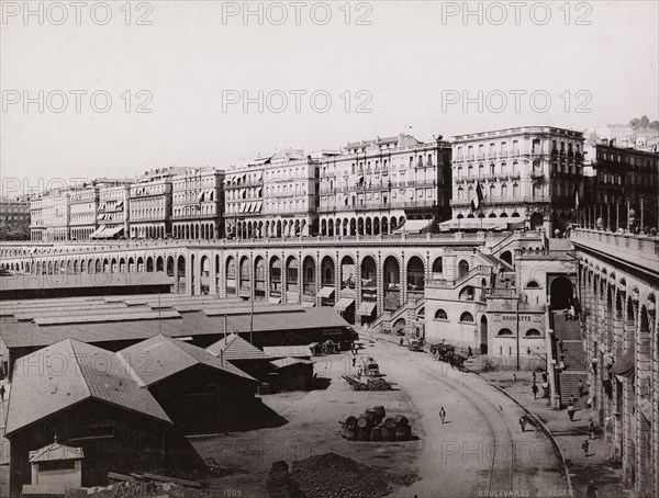 Views of Algeria, Le Roux, A., albumen, ca. 1880, views of urban and provincial Algerian sites including: Algiers, Bône