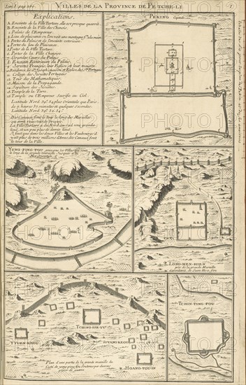 Villes de la province de Pe Tche-Li, Description geographique, historique, chronologique, politique, China