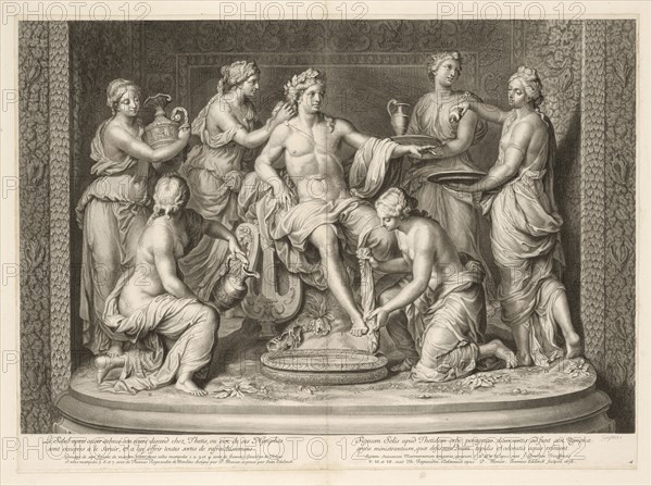 Description de la grotte de Versailles, Description de la grotte de Versailles, Félibien, André, 1619-1695, 1676