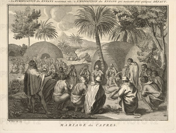 Ceremonies et coutumes religieuses de tous les peuples du monde, Picart, Bernard, 1673-1733, Engraving, 1723-1743