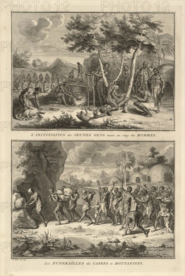 Ceremonies et coutumes religieuses de tous les peuples du monde, Picart, Bernard, 1673-1733, Engraving, 1723-1743