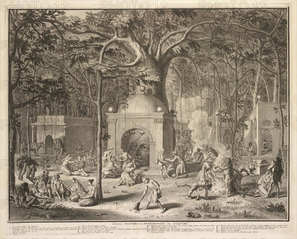 Ceremonies et coutumes religieuses de tous les peuples du monde, Picart, Bernard, 1673-1733, Engraving, 1723-1743