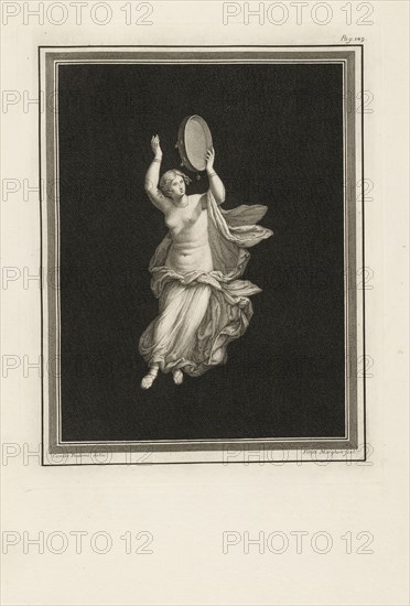 Page 109, vol. 1, Delle antichità di Ercolano, Morghen, Filippo, 1730-ca. 1807, Paderni, Camillo, d. ca. 1770, Engraving, 1757