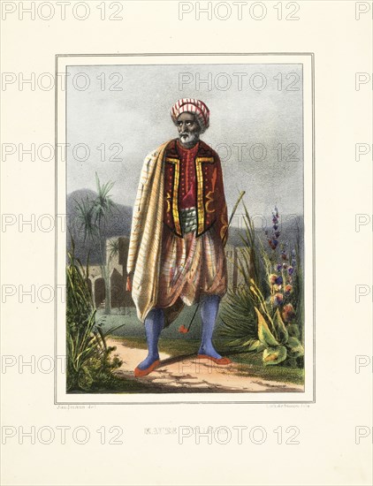 Costumes, moeurs et usages des Algeriens, Algeria, Jungmann, R., 1837