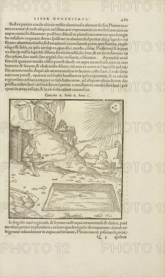 Page 461 Georgii Agricolae De re metallica: libri XII. Quibus officia, instrumenta, machinae, ac omnia deni, que, ad metallicam