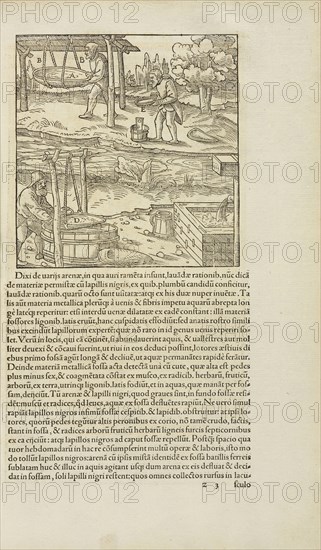 Page 269 Georgii Agricolae De re metallica: libri XII. Quibus officia, instrumenta, machinae, ac omnia deni, que, ad metallicam