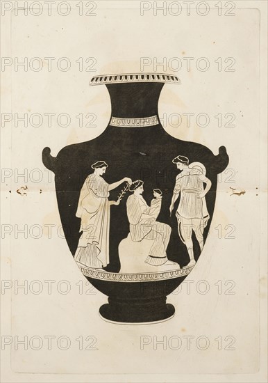 Tavola XXX, Alcuni monumenti del Museo Carrafa, Daniele, Francesco, 1740-1812, Engraving, 1778