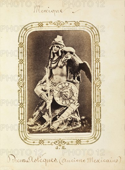 Album of Mexican and French cartes-de-visite, between 1861-1880