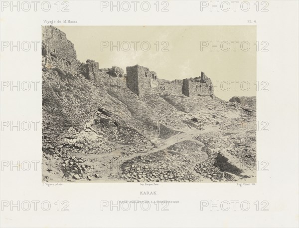 Karak, Voyage d'exploration à la mer Morte, à Petra, et sur la rive gauche du Jourdain, Albert, Honoré Paul Joseph d', duc de