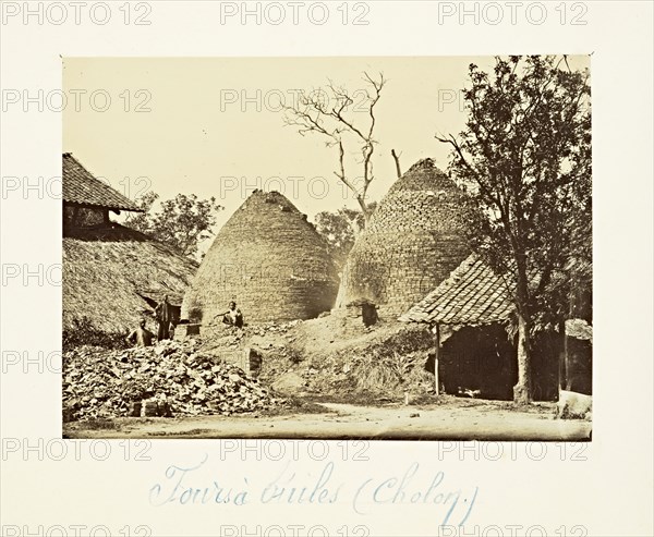 Tours a Tuiles, Cholon, Louis Arbey album of French Indochina, China and Egypt, Gsell, Emile, 1838-1879, 1875-1879