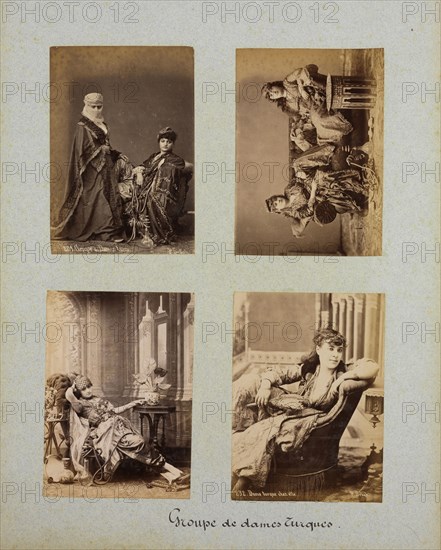 Groupe de dames, collection of photographs of the Ottoman Empire and the Republic of Turkey