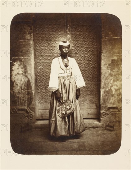 Négresse esclave, orientalist photography, Brignoli, Alexandre, 1870s