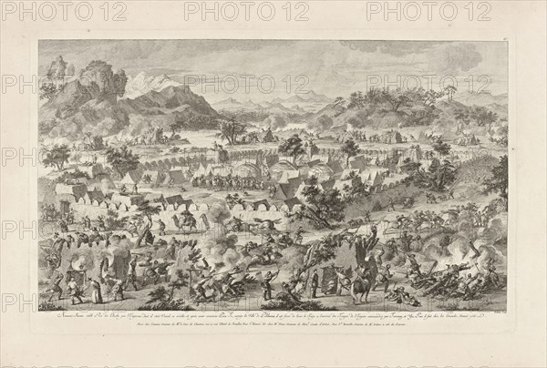 Amow-Sana établi roi des Eleuths par l'empereur, Conquêtes de l'empereur de la Chine, China, Helman, Isidore-Stanislas, 1743