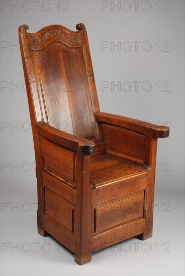 Egg-wood dining chair, chair furniture interior furniture elm wood oak wood cherry wood, High closed backrest with carving