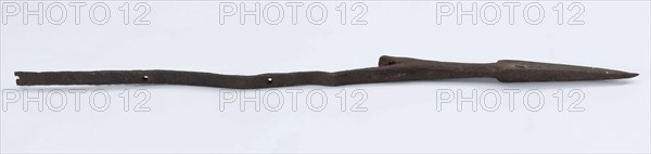 Point of an enterpiek or cavalry lance, enterpiek lance pole weapon weapon founding iron metal, forged Metal enterpiek