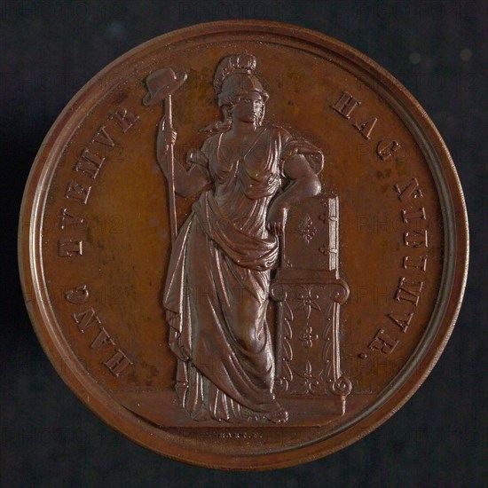 Laurent Joseph Hart, Protestant covenant medal against the restoration of the episcopal hierarchy, medallion bronze