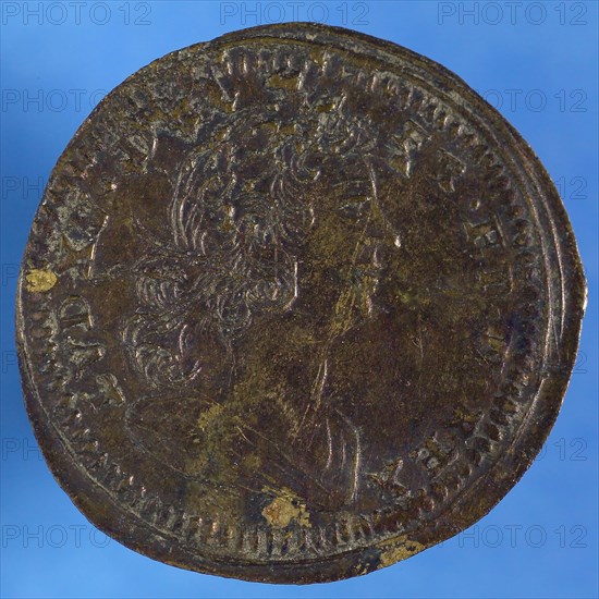 Medal from the time of Louis XV, jeton utility medal medal exchange copper, bust Louis XV to the right legend: LUD.XV.D.G.FR.-ET