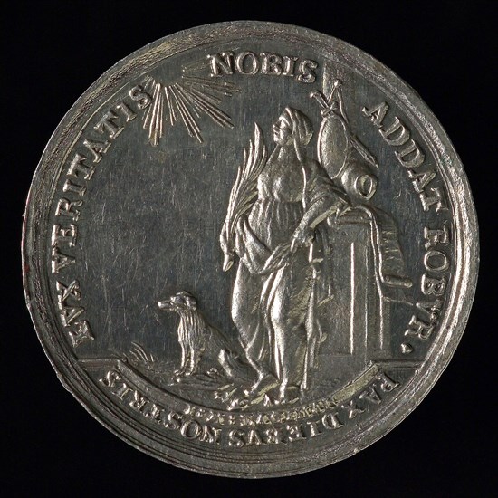 J.M. Lageman, Medal to commemorate storms and floods on 20 and 21 November 1776, penning footage silver, beach scene